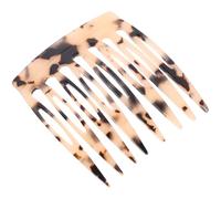 OKUMEYR Hair Side Combs Side Comb Acetate Sheet Insert Design Gentle on Hair Stylish Minimalist Elegant for Women Party and Daily Life
