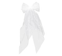 OKUMEYR Hairpin Creating Elegant Material Hair Bow and Iron Mesh with Pearl an Securing Look Daily for Loose, for Going Use