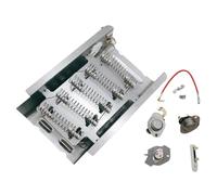 OKUMEYR Heating Element Replacement Kit for Dryers Compatible Multiple Models Energy Efficient Easy to Install Versatile Thermostat Heater Element