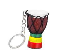 OKUMEYR Key Chain Pendant African Drum Design Music Accessory Fashionable Keychain