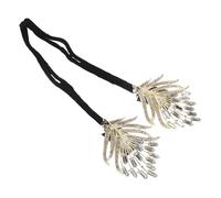 OKUMEYR Lazy Hair Curler Bun Maker with Rhinestone Adorned Alloy, Elegant Motif Hair Accessory for Creating Sophisticated French Twist Hairstyles, for Daily Use
