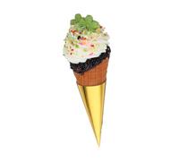 OKUMEYR Lifelike Ice Cream Model Artificial Ice Cream Prop Coffee Bar Dessert Shop Display Accessory Simulation