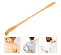 OKUMEYR Manual Bamboo Back Scratcher 45cm X 1.8cm Thin Handheld Itch Relief Tool for Women and Men, Practical Back Massager for Body Relaxation and Muscle Comfort