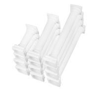 OKUMEYR Mini Roman Pillar Statue 12Pcs PS White Octagonal Columns 3”, 4.5”, 6” for Garden Party Decorations, Table Decor, Outdoor Decorations