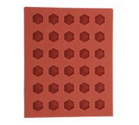 OKUMEYR Miniature Hexagon Brick Mold for DIY Projects and Dollhouse Construction, Silicone Material with Excellent Durability and Easy Detachment, for Clay and Cement Building Models