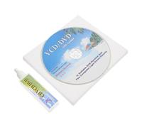 OKUMEYR Multifunction CD Player Cleaning Kit with Brush Disc and Cleaning Liquid Practical Set for CD Vcd Dvd Lens Maintenance Dust Removal and Playback Improvement