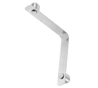 OKUMEYR Multifunctional Silver Stainless Steel V Shape Crutch Spring Pin with Compressed Snap Clip for Walking Stick Support, DIY Adjustable Height Locking Buckle for Mobility Aids