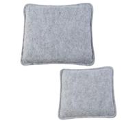 OKUMEYR Needle Felting Pad for Creative Projects Made of Sturdy Felt Material 2pcs Felt Cushions Essential Tool Versatile and Playful Design for Indoor and Outdoor Crafting
