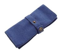 OKUMEYR Nylon Watch Band Carrying Bag Travel Organizer Roll Pouch for Smartwatch Storage with Multiple Slots Lightweight Canvas Case for Watches Protection and Portable Use