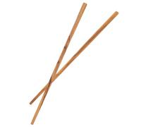 OKUMEYR Olive Wood Chopsticks 25cm Pair Long Chinese Wooden Cooking Chopsticks Heat Resistant Non-Toxic Reusable for Hot Pot Frying Kitchen Use