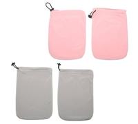 OKUMEYR Paraffin Wax Therapy Hand Mitts 4pcs Set with Terry Cloth Nursing Hand Covers Elastic Bands for Moisturizing and Heat Retention Suitable