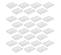 OKUMEYR Pathology Disposable Embedding Cassette Mold Plastic Base 7X7X5Mm 100Pcs with Lab Sealing Film for Biopsy and Tissue Sample Handling
