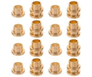OKUMEYR Perfume Pump Collar Replacement 30pcs 15mm Metal Caps with Enhanced Seal for Fragrance Bottles Suitable for Travel and DIY Repairs
