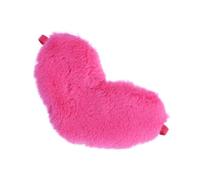 OKUMEYR Plush Heart-Shaped Sleeping Eye Mask, Comfortable Soft Material, Blocks Light Effectively, for Families and Anywhere Affected by Light