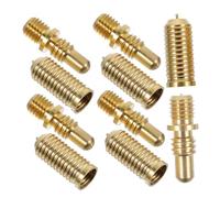 OKUMEYR Pool Cue and Comfortable Grip Joint Extension Screws Copper 5 Sets Billiard Cue Repair Kit with Secure Connection for Club Competitions Or Home Entertainment