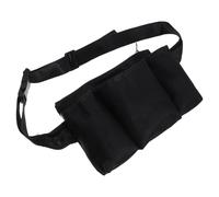 OKUMEYR Portable Black Oxford Cloth Waist Belt Tool Storage Pouch for Essential Oils and Lotions with Modern Aesthetic and Enhancing Productivity, Multi-Purpose Lightweight Waist Carrying