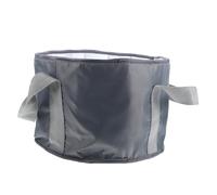 OKUMEYR Portable Folding Water Bag Foot Basin Large Capacity Polyester Travel Foot Bath Bucket Easy to Carry for Outdoor Self-driving Tour and Fishing
