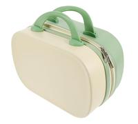 OKUMEYR Portable Makeup Organizer Travel Bag for Makeup Artists with Multifunctional Features and Ample Storage Space Stylish Abs Vanity Suitcase and Travel Use