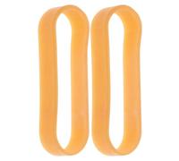 OKUMEYR Pottery Mold Binding Belts Not Easy to Break or Deform 2pcs in Bright Orange Colour Random Color Rubber Elastic Fixed Bands for Ceramic Plaster Mold for Pottery Crafts