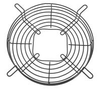 OKUMEYR Refrigerator Freezer Fan Grill Guard, round Iron Mesh Cover for Cold Storage Equipment, Easy Installation, Improves Cooling Efficiency for Food and Chemical Industry