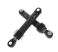 OKUMEYR Rod Support Suspension Loading Kit Front 2pcs Washing in Washer for Rods Machine Stable Replacement Shock Absorber Black Plastic and Iron Practical Washer Balance Parts