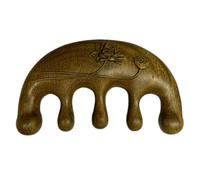 OKUMEYR Sandalwood Comb Scraping Scalp Comb Massage Comb for Hair Care, Wide Tooth, Good Looking Design, for Home Use