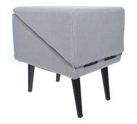 OKUMEYR Sofa Dog Stool for Couch & Bed - 2-in-1 Foldable Dog Ramp with Non-Slip Suction Base, Folding Stair for Car Senior Cat Modern Furniture