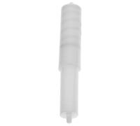 OKUMEYR Sturdy White Plastic Toilet Paper Roller Holder Replacement Spindle Rod with Spring Loaded Design, Easy to Clean Bathroom Accessory for Hotel Use