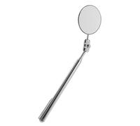 OKUMEYR Telescoping Retractable Inspection Mirror 50Mm Adjustable Rectangular Car Maintenance Mirror with Extendable Arm for under Vehicle and Automotive Security Inspection