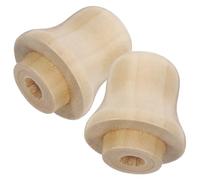 OKUMEYR Tuning Fork Stand Holder and Sturdy Material Wooden 2pcs Universal with Portable Design Suitable for Meditation Enthusiasts and Therapists in Studio or Frequency Therapy