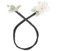 OKUMEYR Twisted Bow Bun Maker for Women Hair Styling Tool with Rhinestone Decor Elegant Hair Curler Suitable for Daily