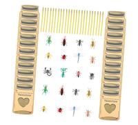 OKUMEYR Valentine's Day Bug Greeting Cards with Cute Insect Figures for Boys Classroom Party Exchanges and Preschool