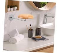OKUMEYR Wall Mounted Hat Rack Organizer with Silver Hooks Solid Wood Display Holder for Cowboy Hats Wide Brim Caps Helmets Space-saving Entryway Storage Easy Installation
