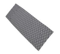 OKUMEYR Washing Machine Cover Protective Washer Dustproof Cover for Front Load Washers, Cotton Linen Material, Dark Blue Fish Scale Pattern, 55x130cm, Home Appliance Protector for Laundry