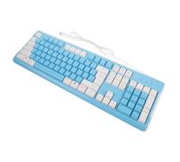 OKUMEYR Weighted Gaming Keyboard No Conflict Mechanical Feel Usb Connectivity for Gaming and Office Work Backlit Lighting