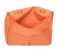 OKUMEYR Wheelchair Storage Bag with Pockets for Mobility Aids, Lightweight Oxford Cloth Hanging Organizer with High Visibility Orange Design, Quick Access to Essentials for Daily Use