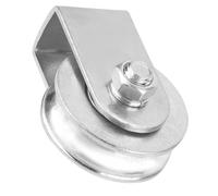 OKUMEYR Wire Rope Pulley Roller Steel Loading Pulley with Wear Resistance and Better Load-Bearing Capacity for Heavy Lifting and Crane Applications