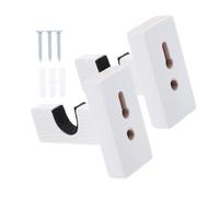 OKUMEYR Wooden Cricket Bat Wall Mount Rack Wall-mounted Bat Hanger for Home Display and Storage with Screws Sturdy Wood Material for Organizing and Decorating
