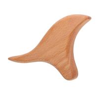 OKUMEYR Wooden Facial Gua Sha Massage Tool with Ergonomic Shape and Comfortable Grip for Home Self-Care Routines and Facial Massages, Handmade Wood Scraping Board to Soreness and Skin
