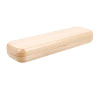 OKUMEYR Wooden Pen Stylish Retro Looking Design Presentation Case Double Slot Pen Storage Box Easy to Carry for Business and Anniversary Celebrations
