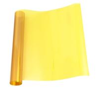 OKUMEYR Yellow Sunset Effect Camera Lens Film Filter, Plastic Photography Lighting Diffuser for Photography Enthusiasts, Easy to Use Colour Gel for Photo Light