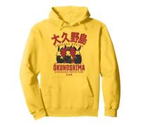 Okunoshima Japan Rabbit Island Usagi Shima Japanese Graphic Pullover Hoodie