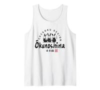 Okunoshima Japan Rabbit Island Usagi Shima Japanese Graphic Tank Top