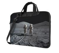 OKVBNUYT Astronauts At Work Stylish Laptop Bag â€“ Full-Side Print, 600d Polyester Oxford & Soft Fabric Lining For Ultimate Protection And Versatility