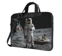 OKVBNUYT Astronauts At Work Stylish Laptop Bag â€“ Full-Side Print, 600d Polyester Oxford & Soft Fabric Lining For Ultimate Protection And Versatility
