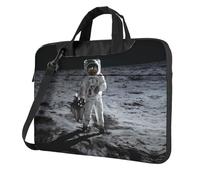 OKVBNUYT Astronauts At Work Stylish Laptop Bag â€“ Full-Side Print, 600d Polyester Oxford & Soft Fabric Lining For Ultimate Protection And Versatility