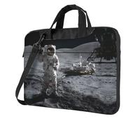OKVBNUYT Astronauts At Work Stylish Laptop Bag â€“ Full-Side Print, 600d Polyester Oxford & Soft Fabric Lining For Ultimate Protection And Versatility