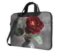OKVBNUYT Beautiful Roses Stylish Laptop Bag â€“ Full-Side Print, 600d Polyester Oxford & Soft Fabric Lining For Ultimate Protection And Versatility