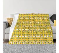 OKVBNUYT Cartoon Alpaca Cute Animal Ultra-Soft Microfine Flannel Blanket – Lightweight, Durable, And Soft For Beds, Sofas, Camping, And More