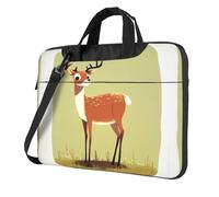 OKVBNUYT Cute Little Deer Stylish Laptop Bag â€“ Full-Side Print, 600d Polyester Oxford & Soft Fabric Lining For Ultimate Protection And Versatility